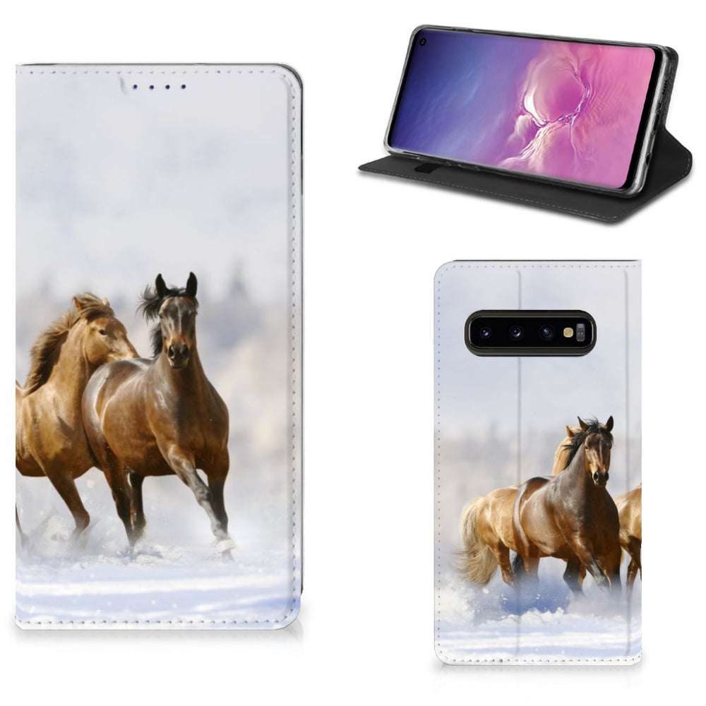 Samsung Galaxy S10 Hoesje maken Paarden