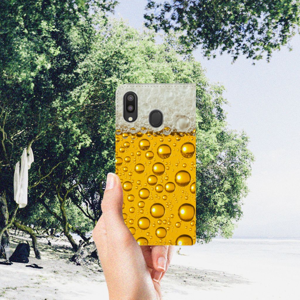 Samsung Galaxy M20 Flip Style Cover Bier