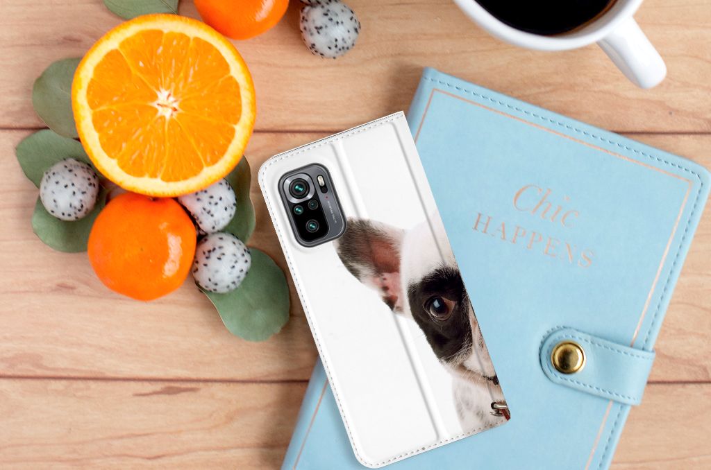 Xiaomi Redmi Note 10 4G | 10S | Poco M5s Hoesje maken Franse Bulldog - B2C Telecom