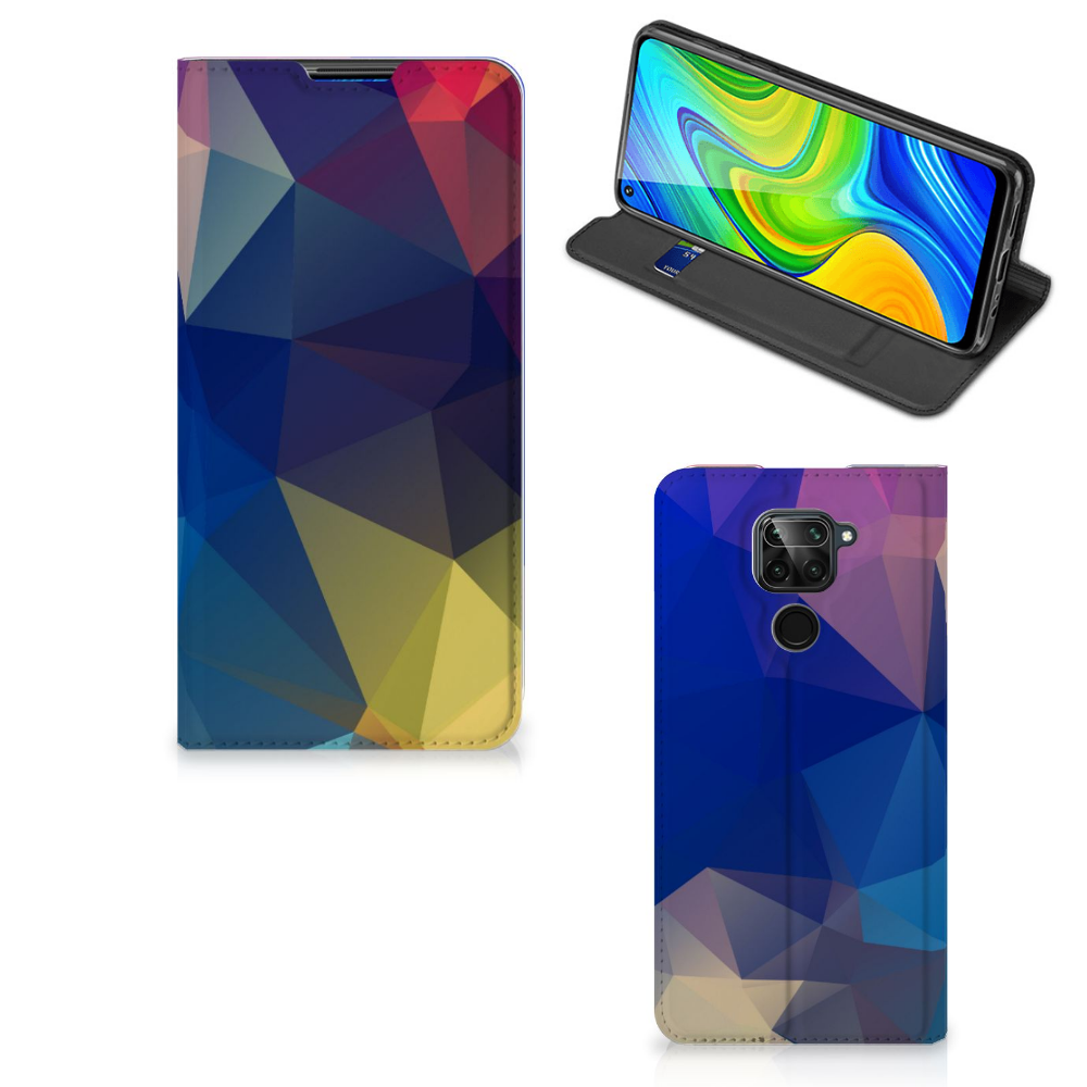 Xiaomi Redmi Note 9 Stand Case Polygon Dark - B2C Telecom