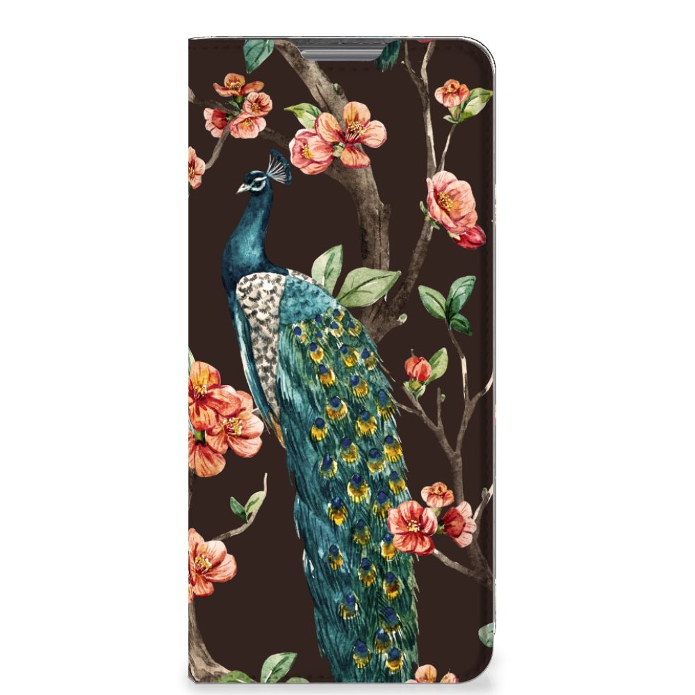 Xiaomi 12 Pro Hoesje maken Pauw met Bloemen - B2C Telecom