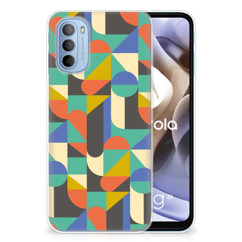 Motorola Moto G31 | G41 TPU bumper Funky Retro B2C Telecom