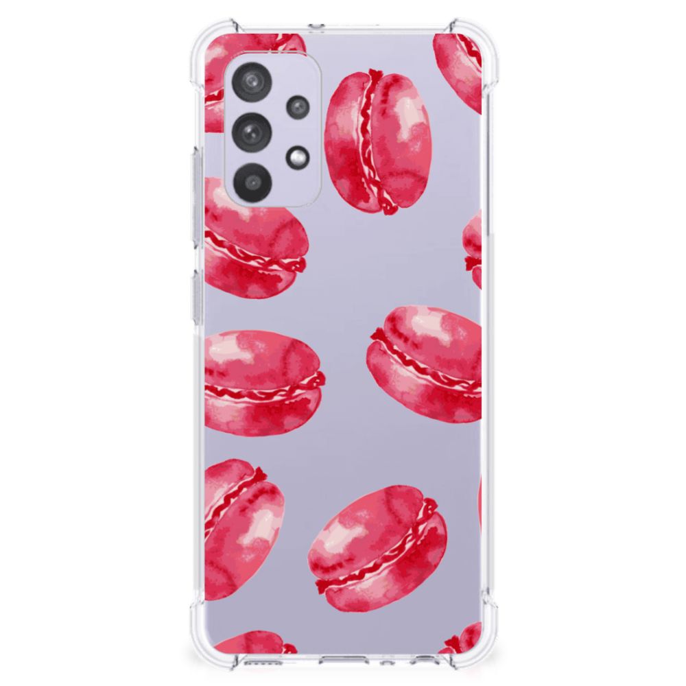 Samsung Galaxy A32 4G | A32 5G Enterprise Editie Beschermhoes Pink Macarons B2C Telecom