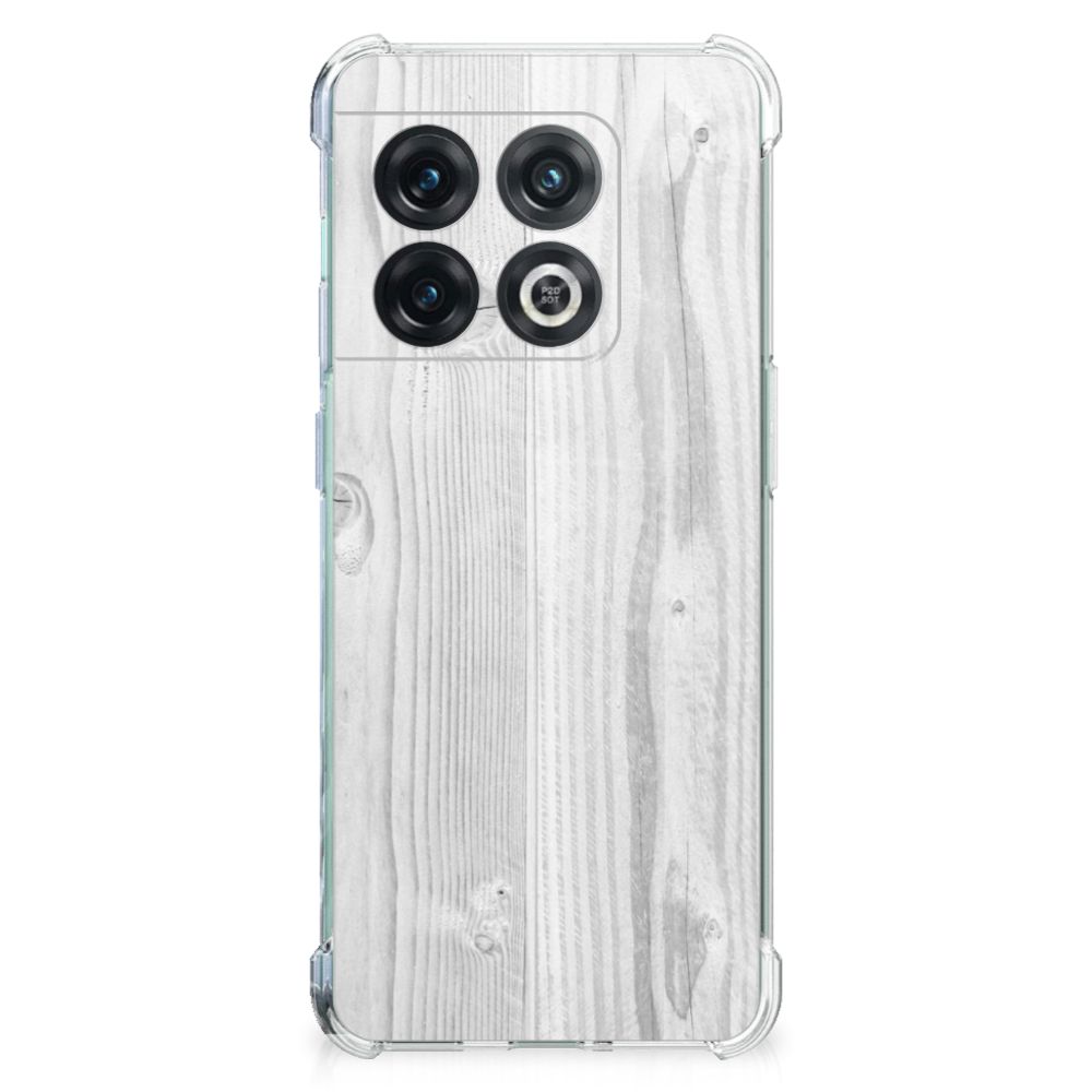 OnePlus 10 Pro Stevig Telefoonhoesje White Wood B2C Telecom