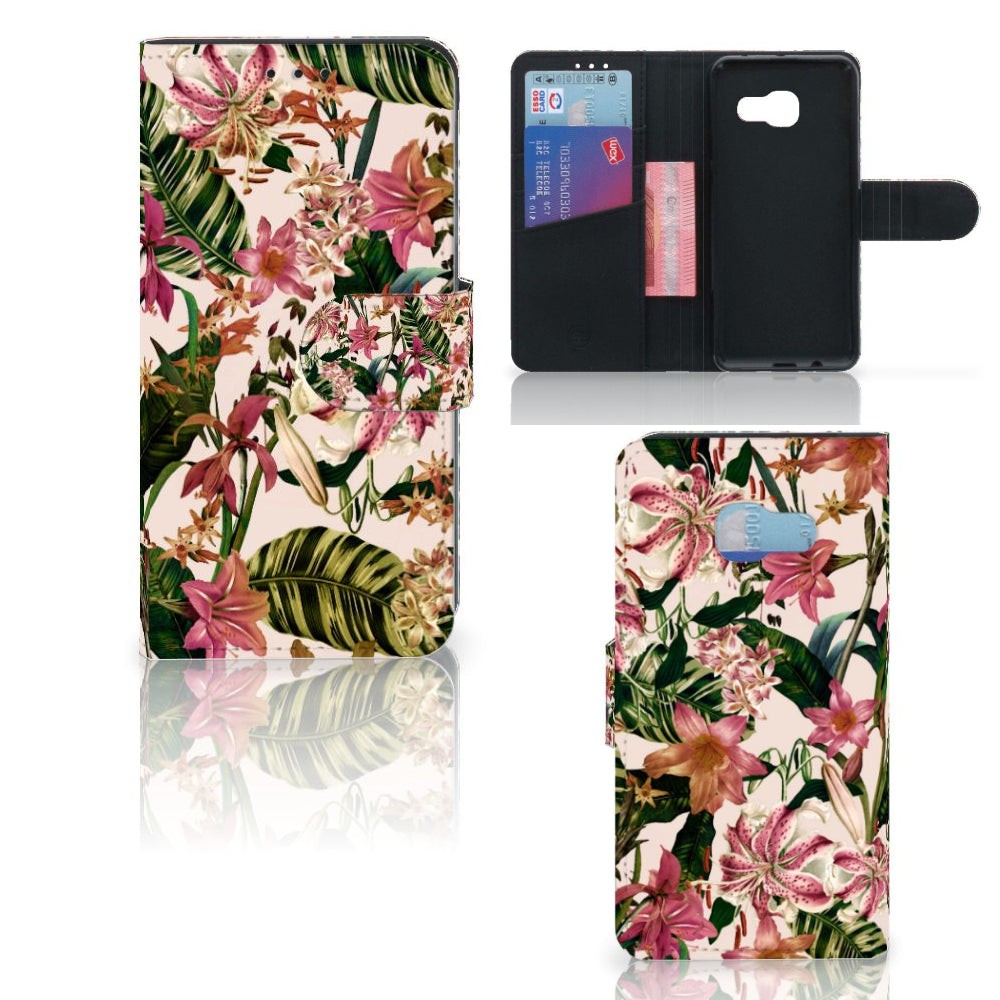 Samsung Galaxy A3 2017 Hoesje Flowers