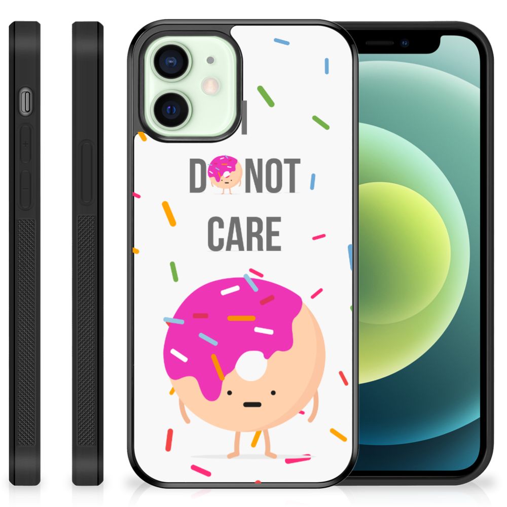 iPhone 12 Mini Silicone Case Donut Roze B2C Telecom