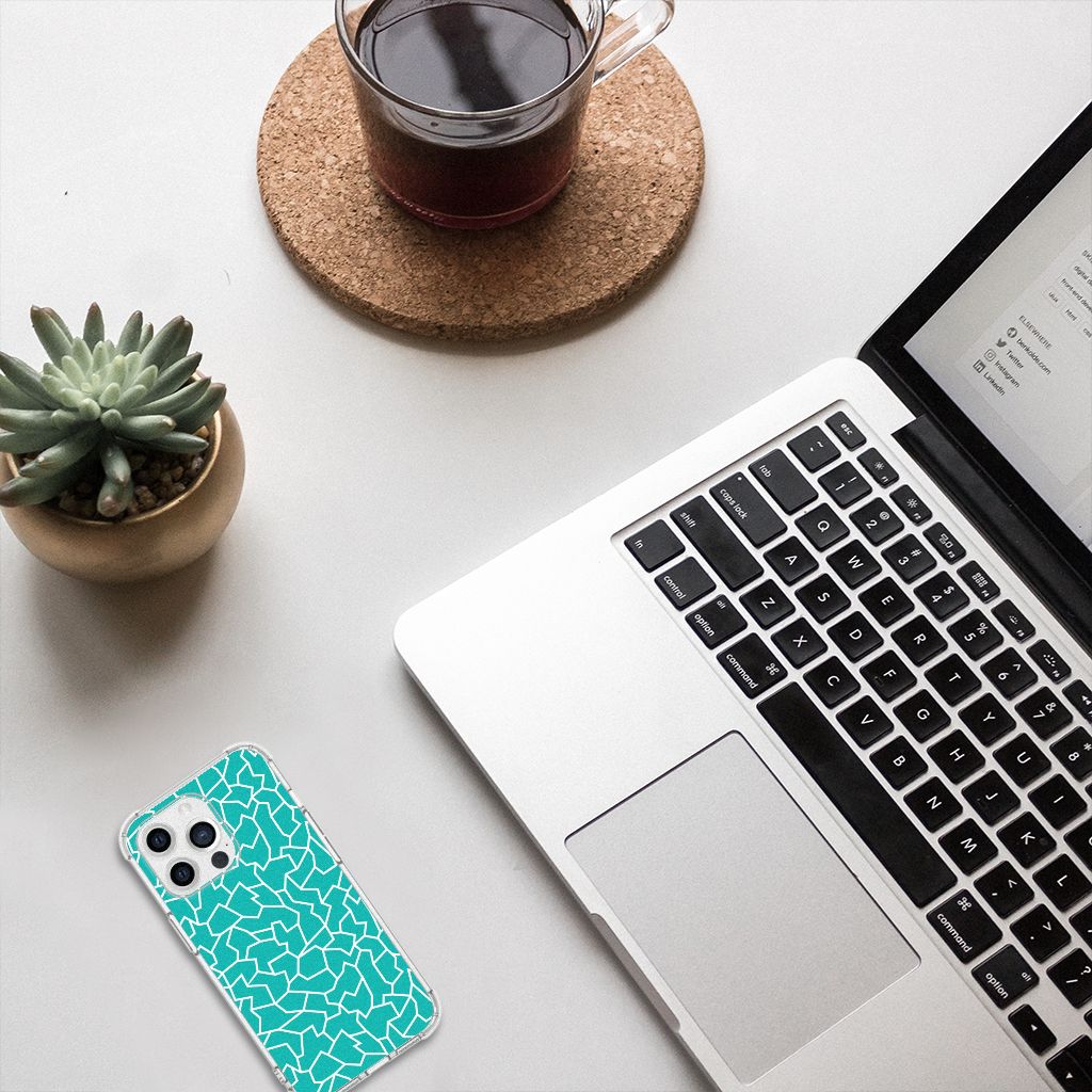 Apple iPhone 13 Pro Back Cover Cracks Blue B2C Telecom