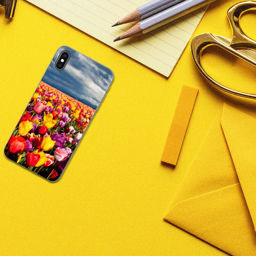Apple iPhone Xs Max TPU Case Tulpen