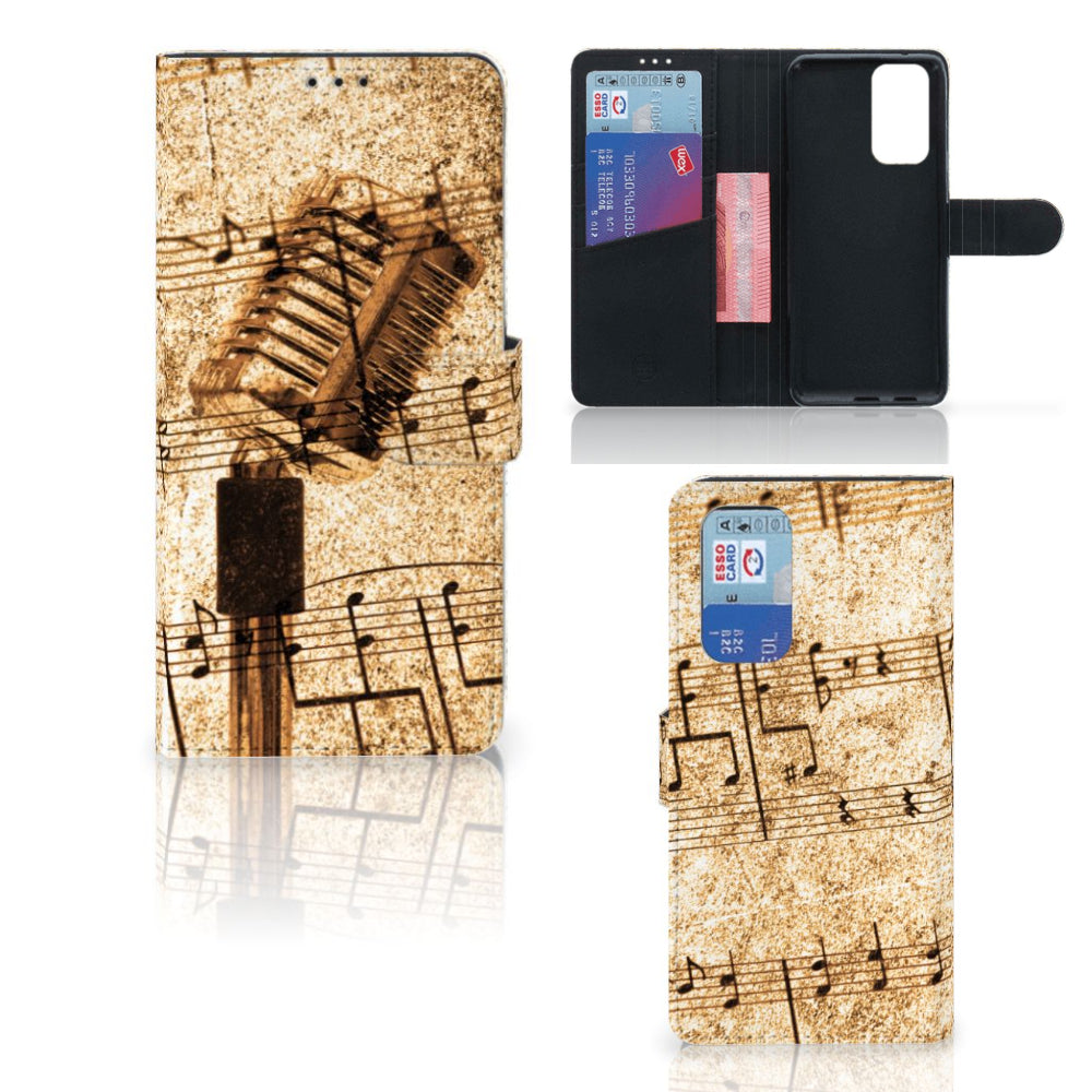 OnePlus 9 Pro Telefoonhoesje met foto Bladmuziek