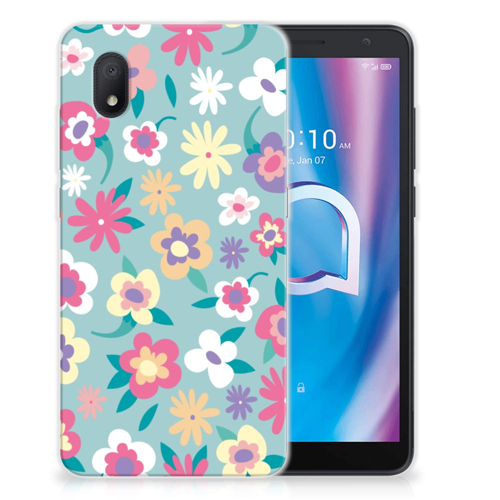 Alcatel 1B (2020) TPU Case Flower Power