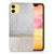 Apple iPhone 11 Bumper Hoesje Wood Concrete