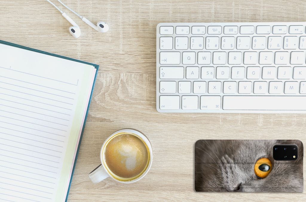 Hoesje maken Samsung Galaxy S20 Plus Britse Korthaar - B2C Telecom