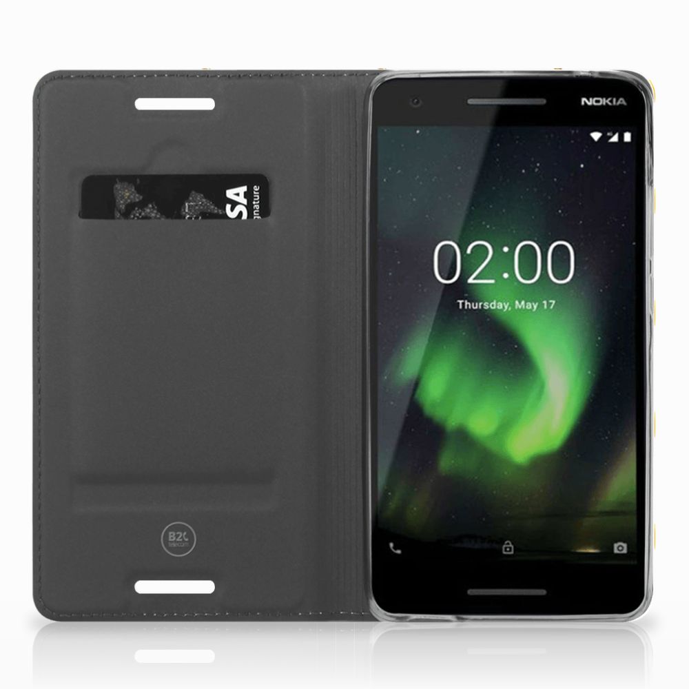 Nokia 2.1 2018 Flip Style Cover Banana