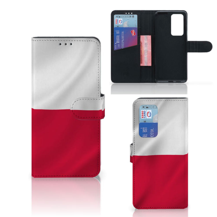 Huawei P40 Pro Bookstyle Case Polen