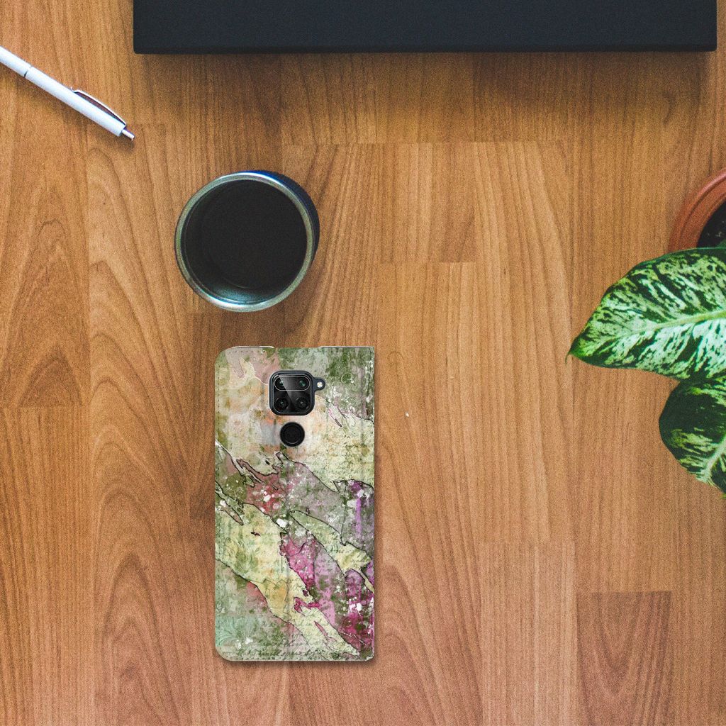 Bookcase Xiaomi Redmi Note 9 Letter Painting