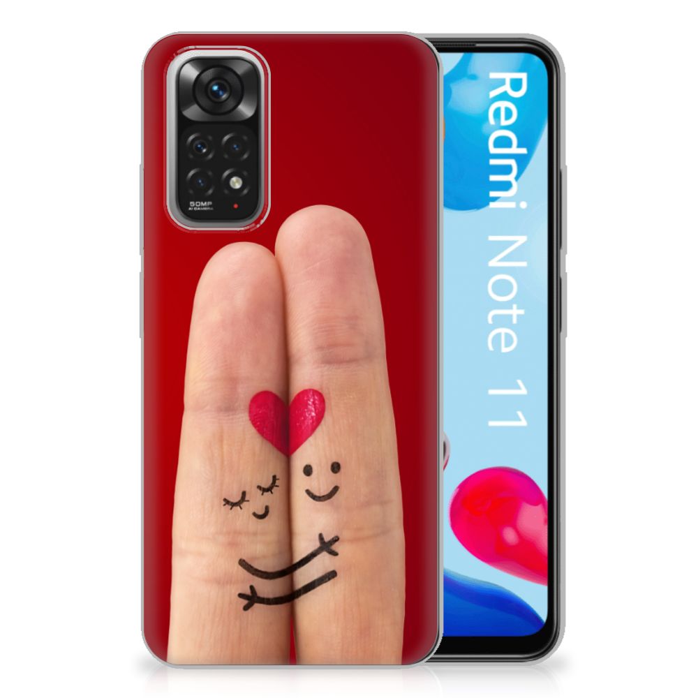 Xiaomi Redmi 10 | Redmi Note 11 4G Silicone Back Cover Liefde - Origineel Romantisch Cadeau B2C Telecom