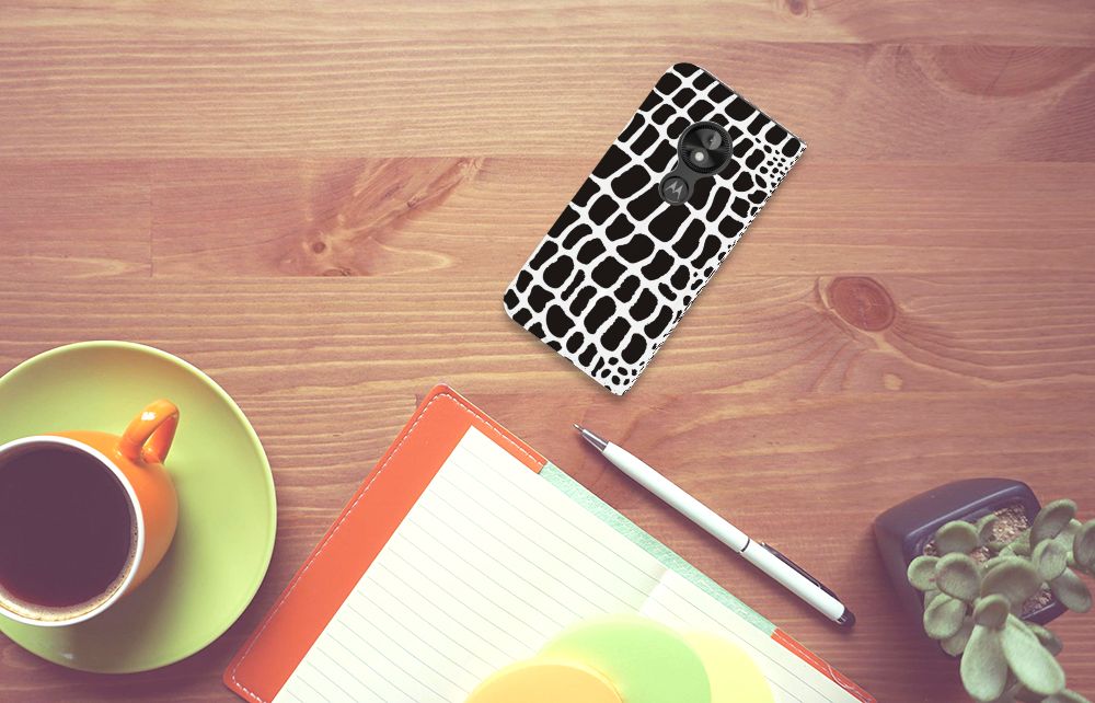 Motorola Moto E5 Play Hoesje maken Slangenprint