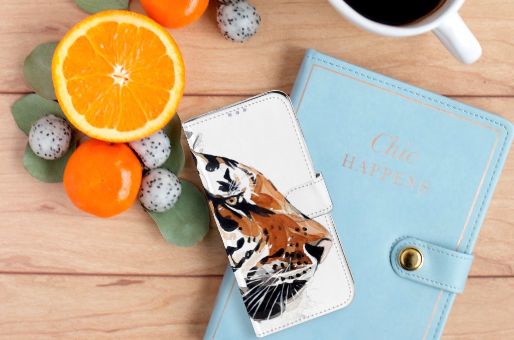 Hoesje Samsung Galaxy A51 Watercolor Tiger