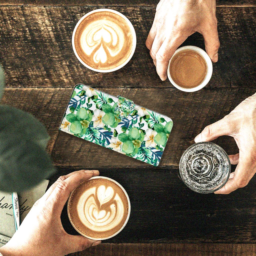 Sony Xperia 1 II Hoesje Orchidee Groen