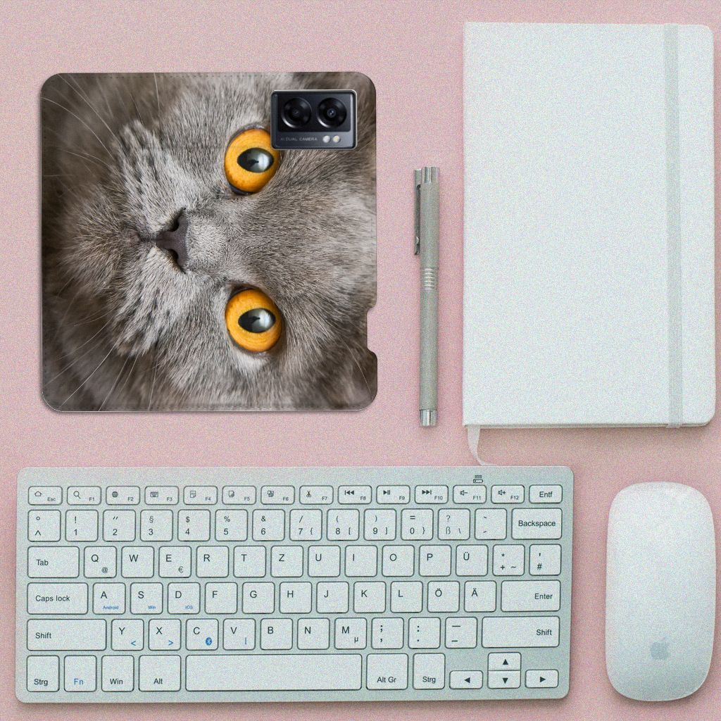 Hoesje maken OPPO A77 5G | A57 5G Britse Korthaar - B2C Telecom