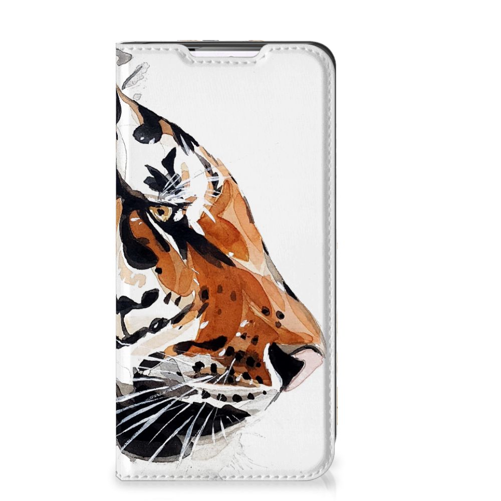 Bookcase Samsung Galaxy S22 Watercolor Tiger - B2C Telecom