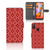 Samsung Galaxy M11 | A11 Telefoon Hoesje Batik Rood