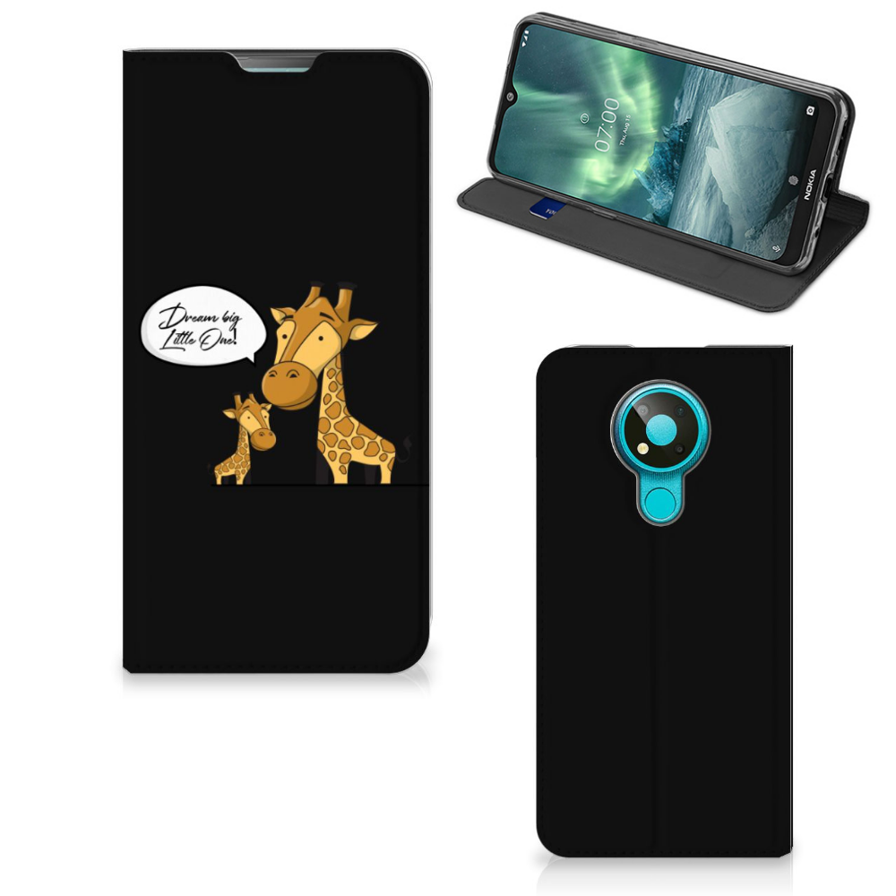 Nokia 3.4 Magnet Case Giraffe - B2C Telecom