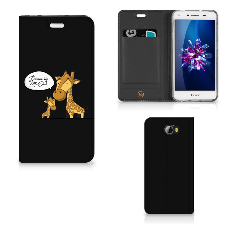 Huawei Y5 2 | Y6 Compact Magnet Case Giraffe