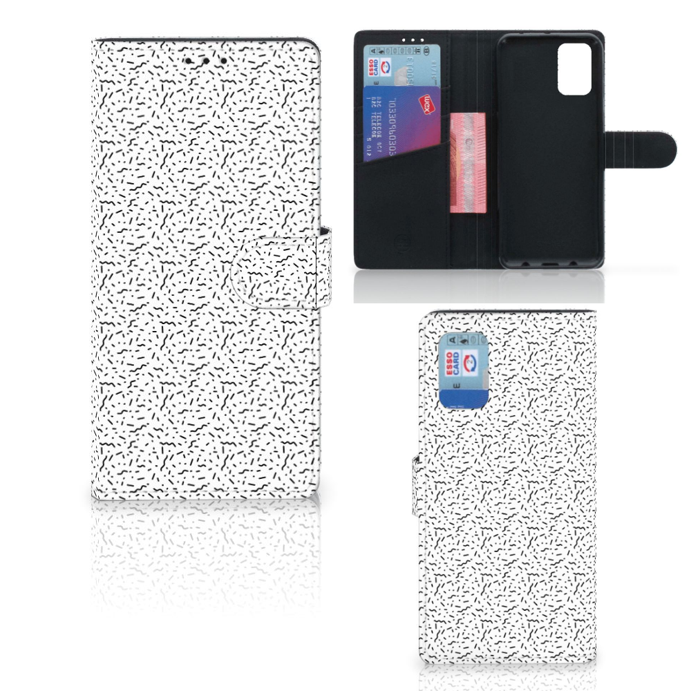 Samsung Galaxy A02s | M02s Telefoon Hoesje Stripes Dots