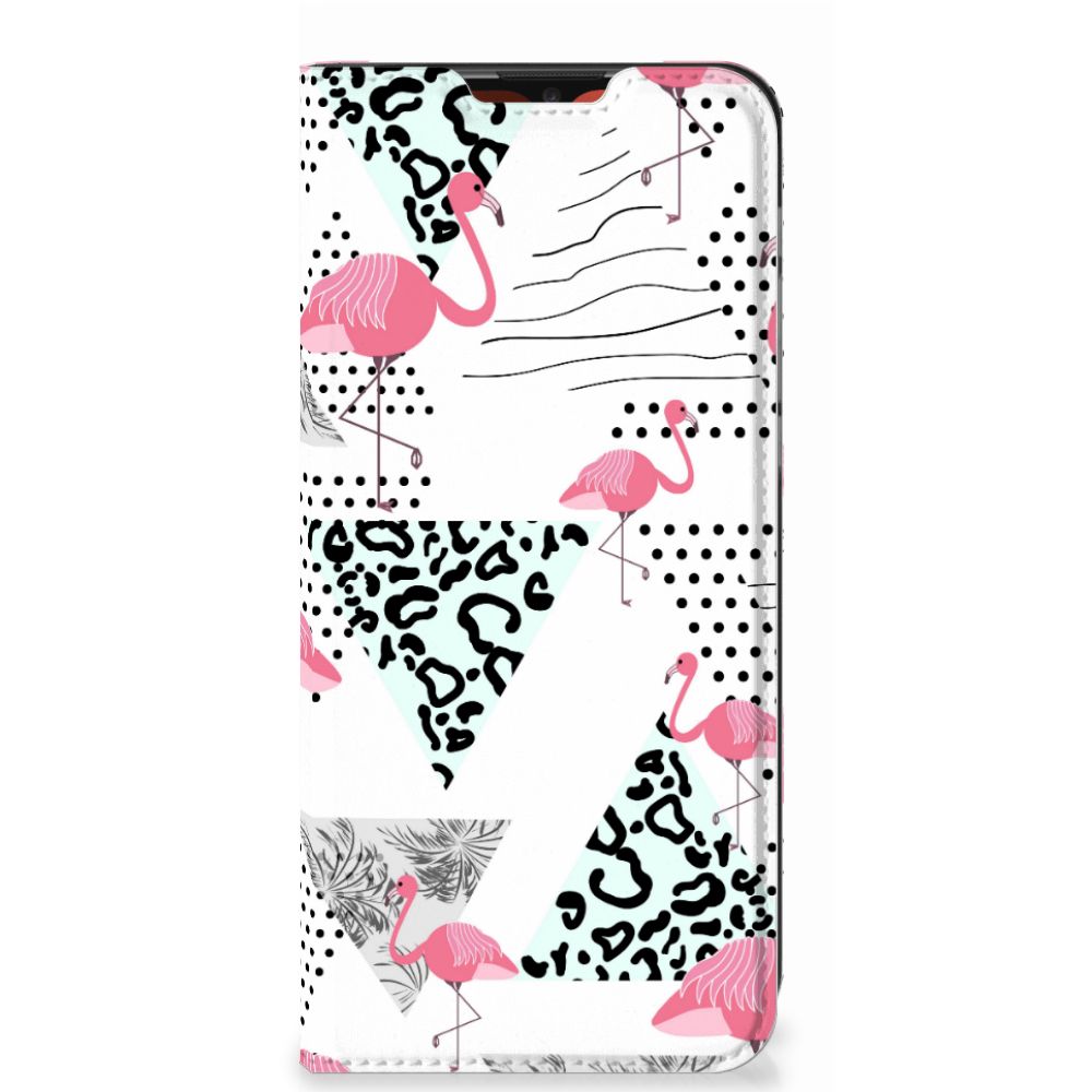 Motorola Moto E7 Power | E7i Power Hoesje maken Flamingo Triangle - B2C Telecom
