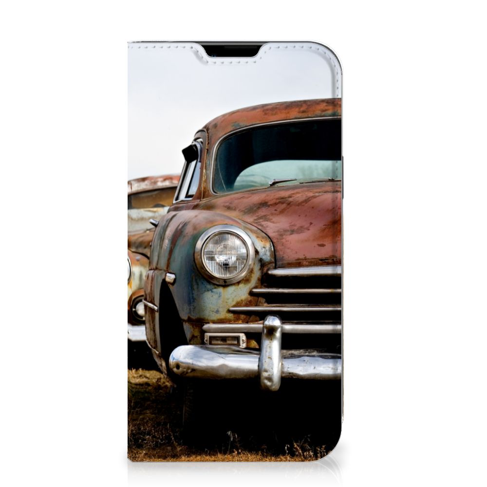 iPhone 14 Plus Stand Case Vintage Auto