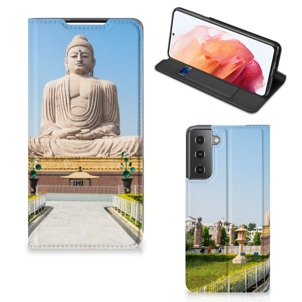 Samsung Galaxy S21 Book Cover Boeddha