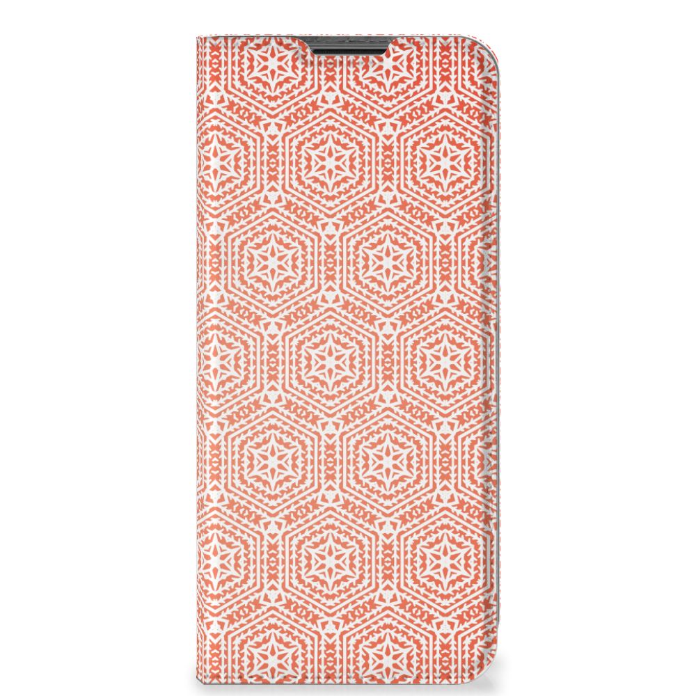 Nokia G50 Hoesje met Magneet Pattern Orange - B2C Telecom