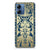 Motorola Moto G14 TPU Case Beige Flowers
