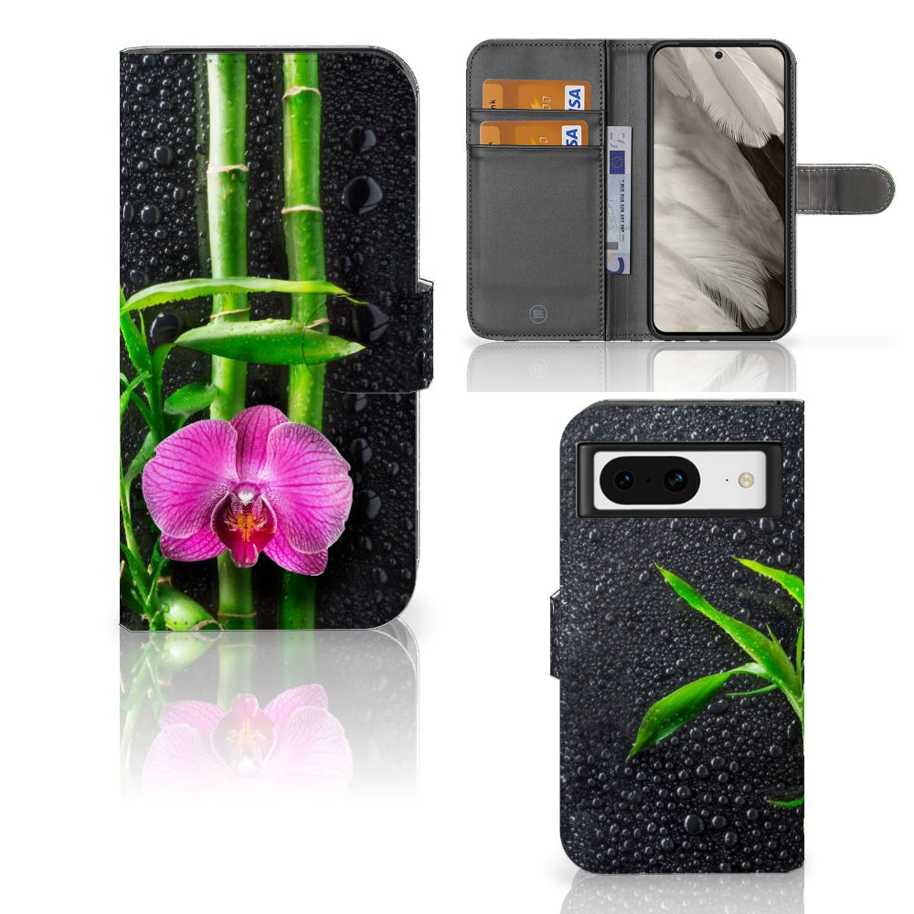 Google Pixel 8 Hoesje Orchidee