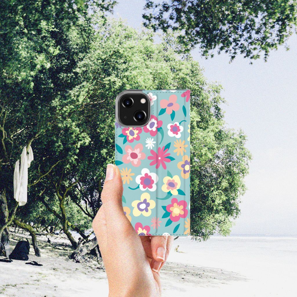 iPhone 14 Smart Cover Flower Power - B2C Telecom
