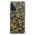 Samsung Galaxy A72 4G/5G Case Gouden Bloemen