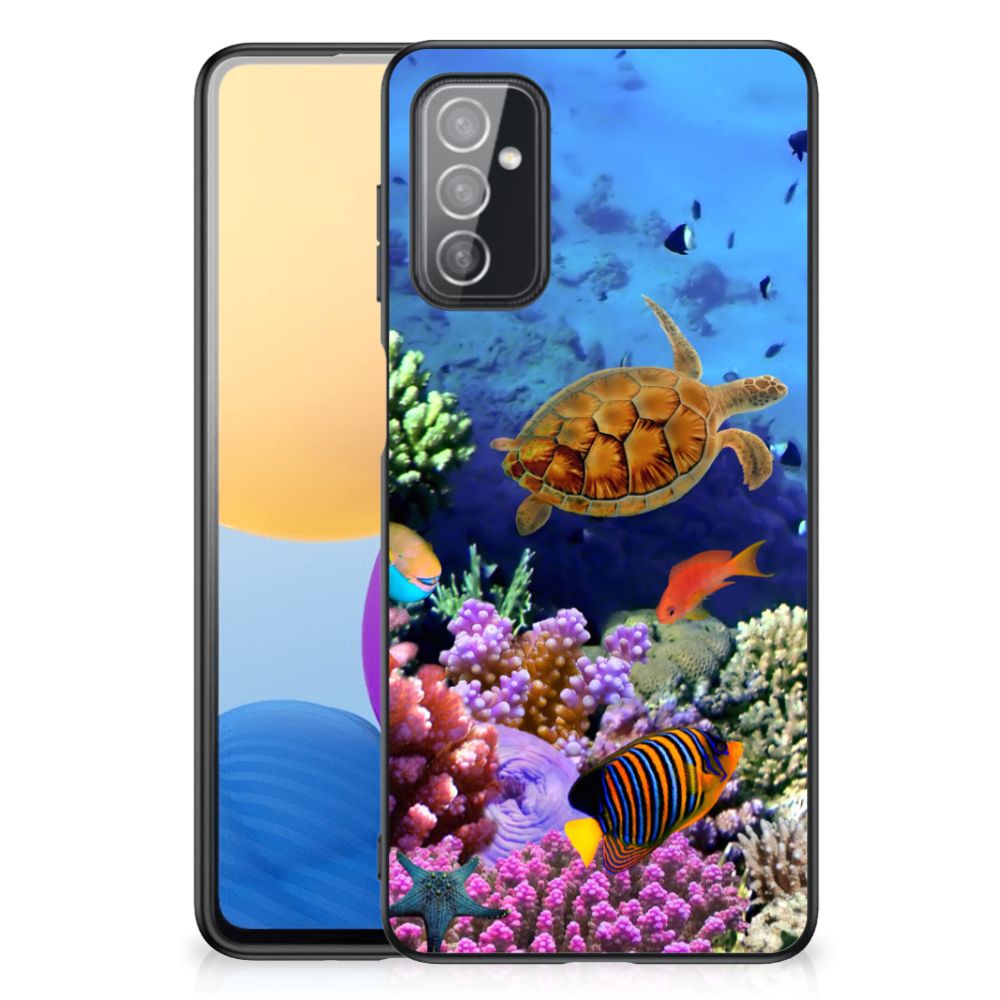 Samsung Galaxy M52 Dierenprint Telefoonhoesje Vissen B2C Telecom