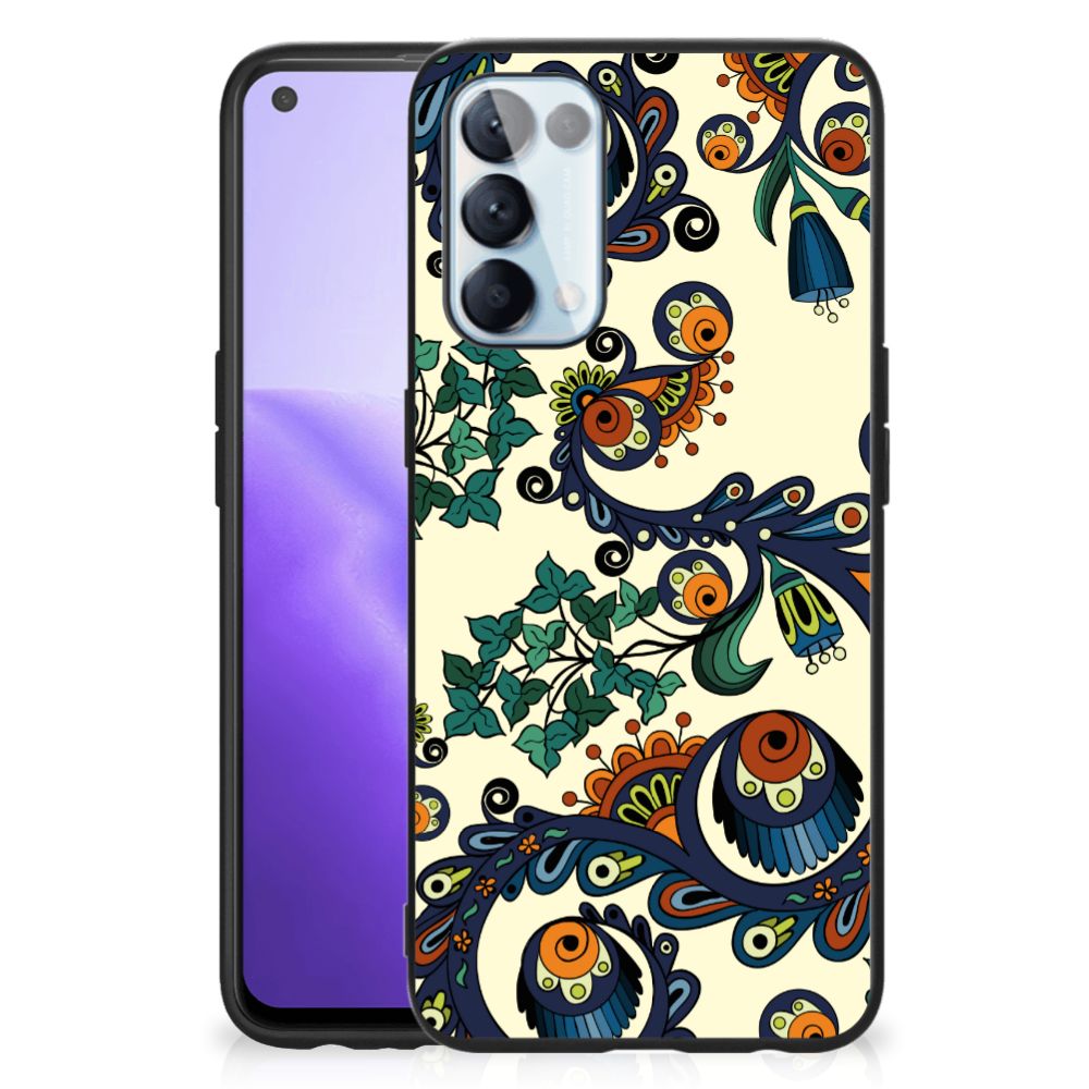 Back Cover OPPO Reno5 5G | Find X3 Lite Barok Flower