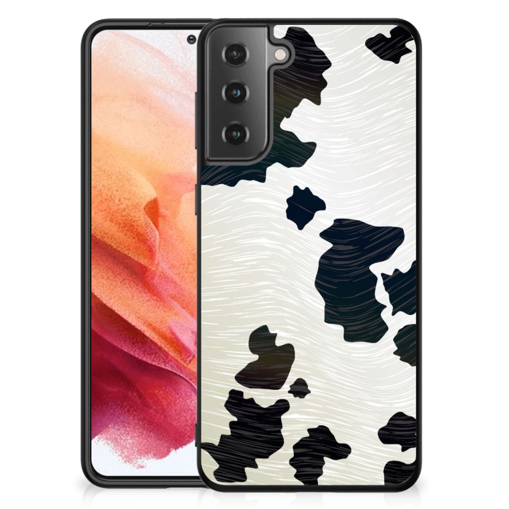 Samsung Galaxy S21 Dierenprint Telefoonhoesje Koeienvlekken