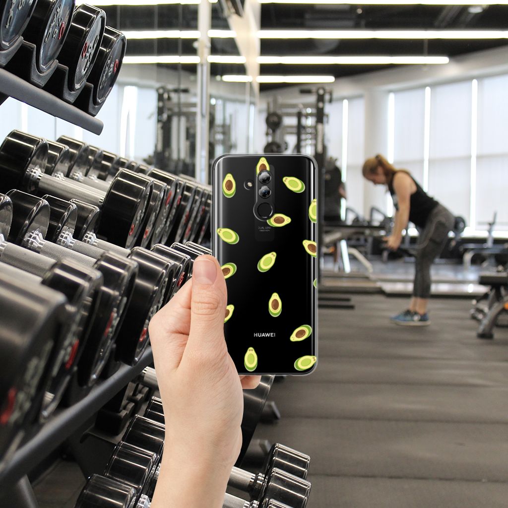 Huawei Mate 20 Lite Siliconen Case Avocado