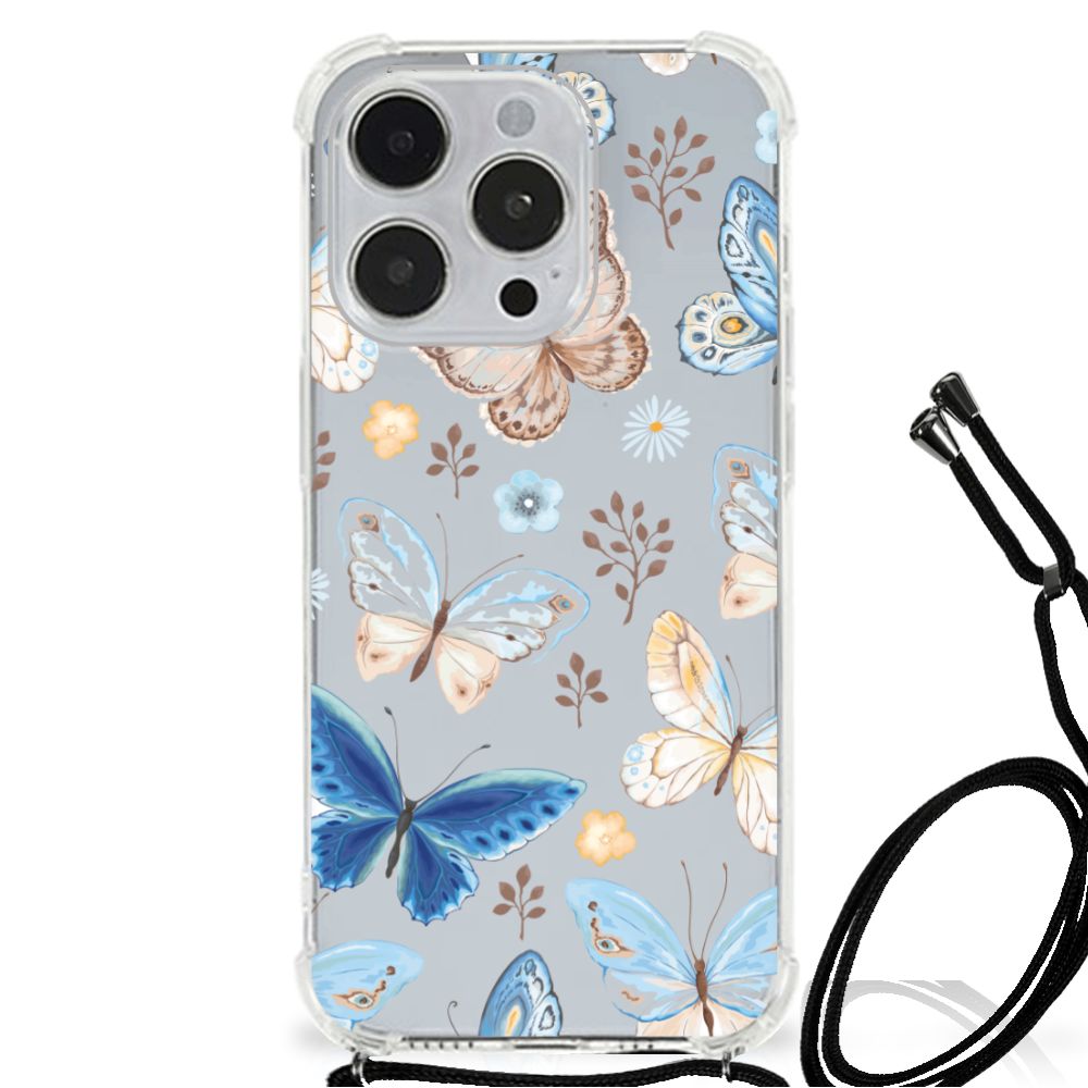 Case Anti-shock voor iPhone 14 Pro Max Vlinder