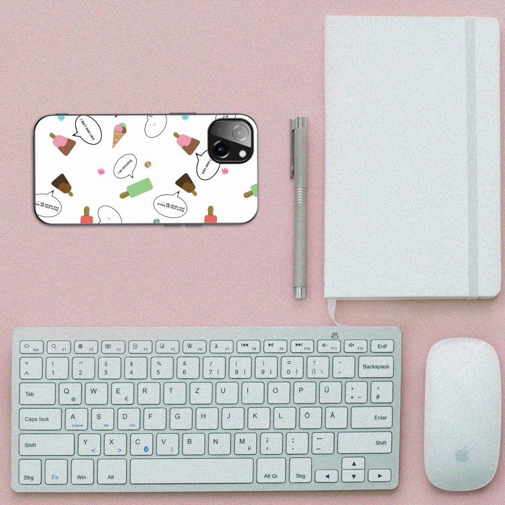 iPhone 14 Plus Back Cover Hoesje IJsjes B2C Telecom