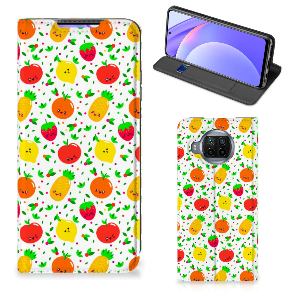 Xiaomi Mi 10T Lite Flip Style Cover Fruits - B2C Telecom