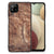 Samsung Galaxy A12 Houten Print Telefoonhoesje Tree Trunk B2C Telecom
