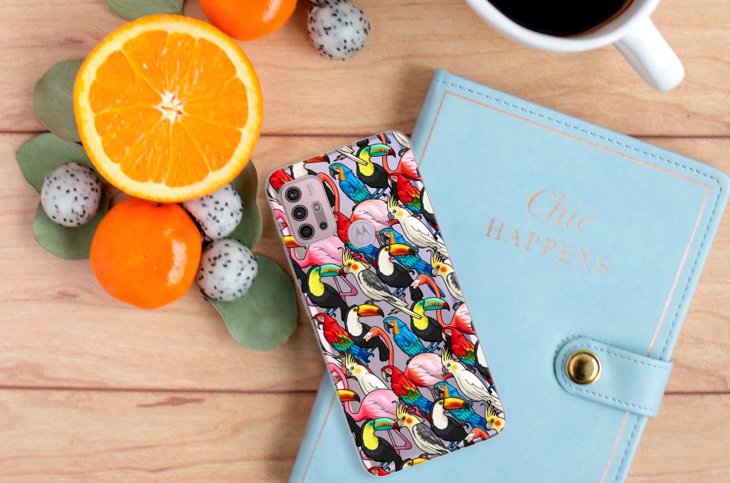 Motorola Moto G30 | G10 TPU Hoesje Birds B2C Telecom