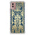 Nokia C32 Case Beige Flowers