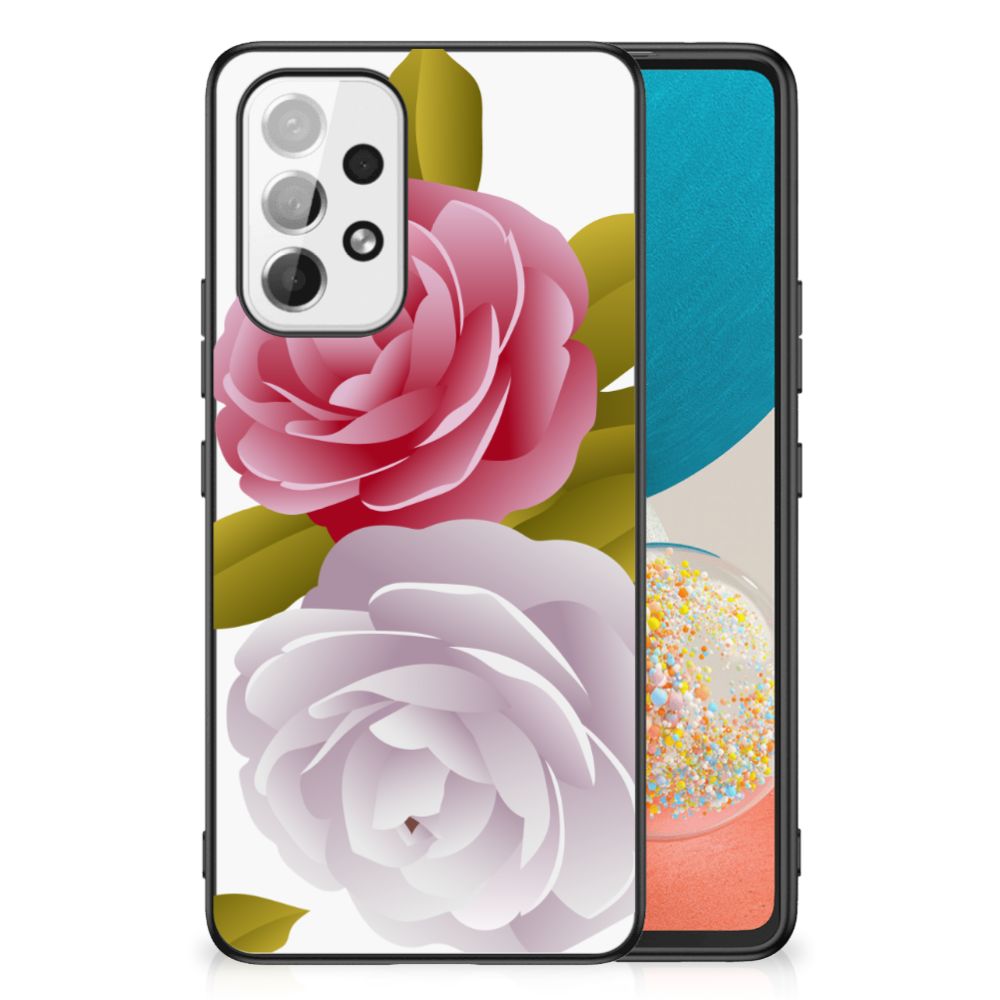 Samsung Galaxy A53 Bloemen Hoesje Roses