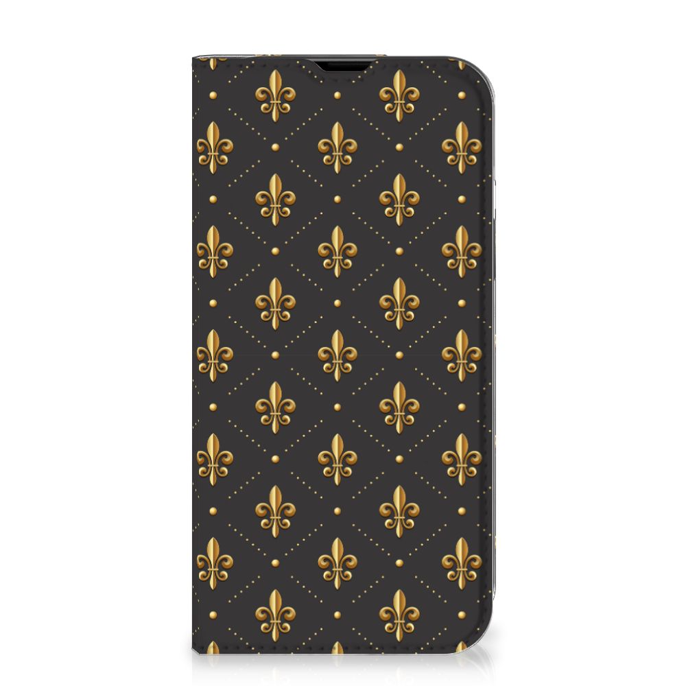 iPhone 14 Hoesje met Magneet Franse Lelie - B2C Telecom