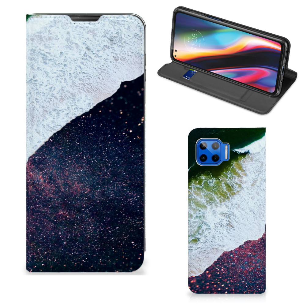 Motorola Moto G 5G Plus Stand Case Sea in Space - B2C Telecom